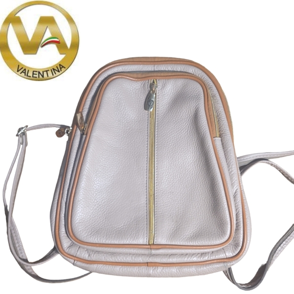 Valentina Bags Valentina Italy Backpack Leather Bag Poshmark